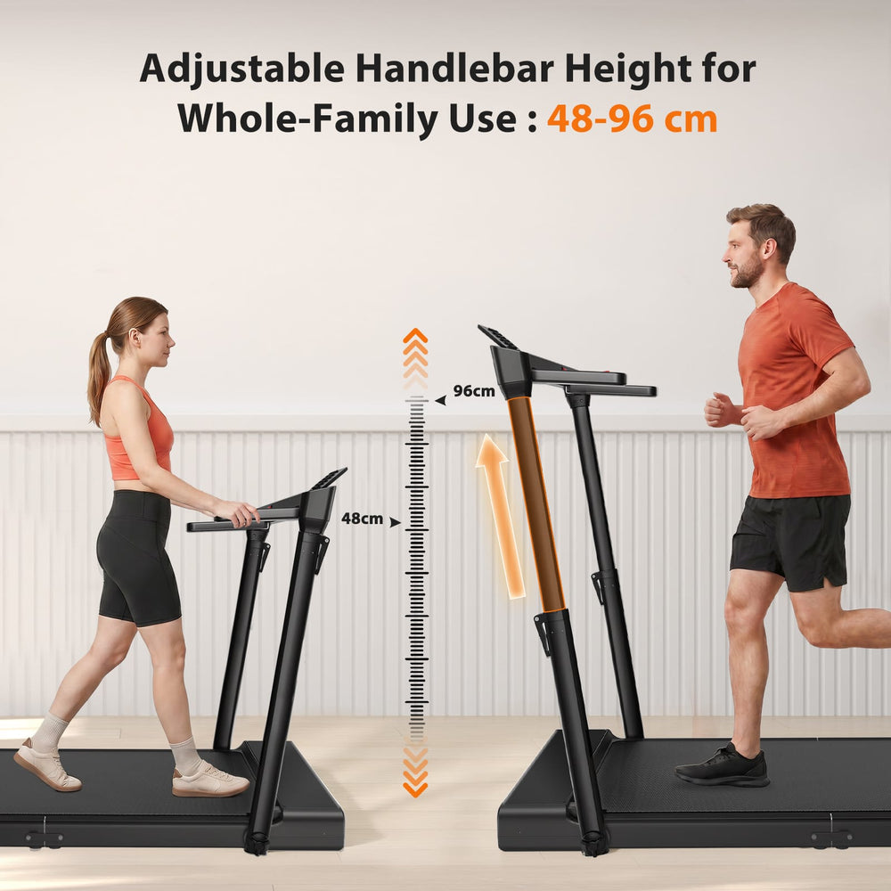Jagjog Home Treadmill JT57 Folding Treadmill for Home, 136kg Capacity Smart Vertical Storage Machine
