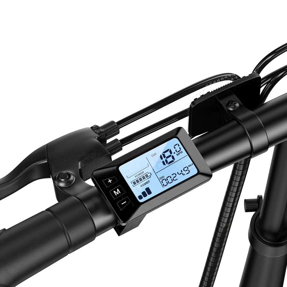 CyberCart Commuter E-Bike U4 Electric Commuter Bike, Peak 500 W, 88 km Range Foldable E-Bike