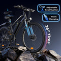 CyberCart Commuter E-Bike EB3 Electric Bicycle with CE Certificate, 26" Tires, 100 km Range