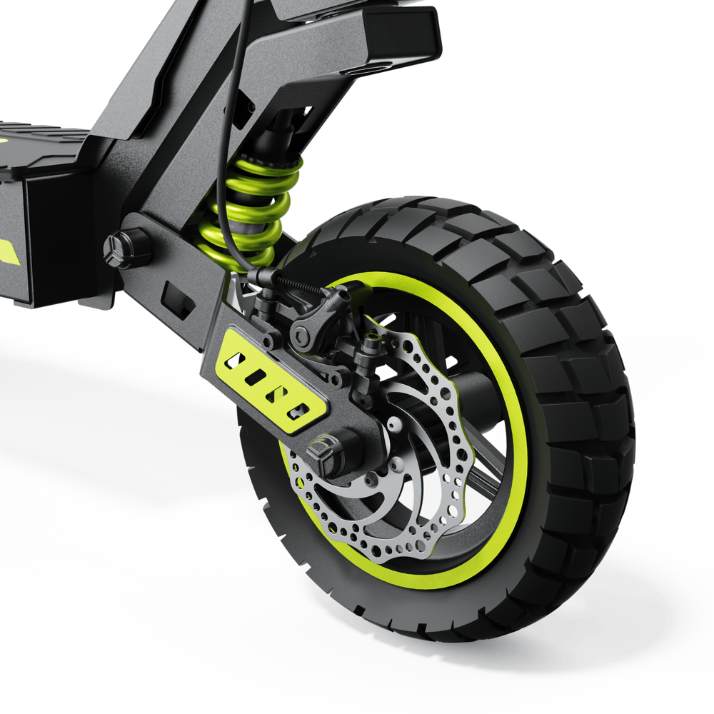 iSinwheel Skuter Elektryczny Terenowy D1 Electric Scooter, 1200W Motor, 48V 10Ah Battery, 10 Inch Tires, 45km/h Max Speed, 40km Range, Double Disc Brakes