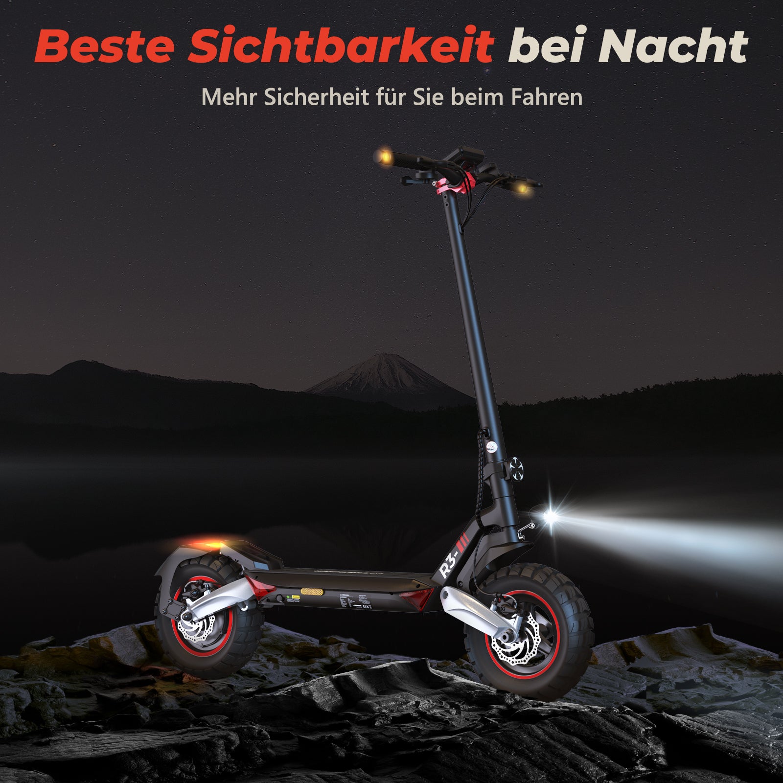 isinwheel R3 Off Road Electric Scooter 800W
