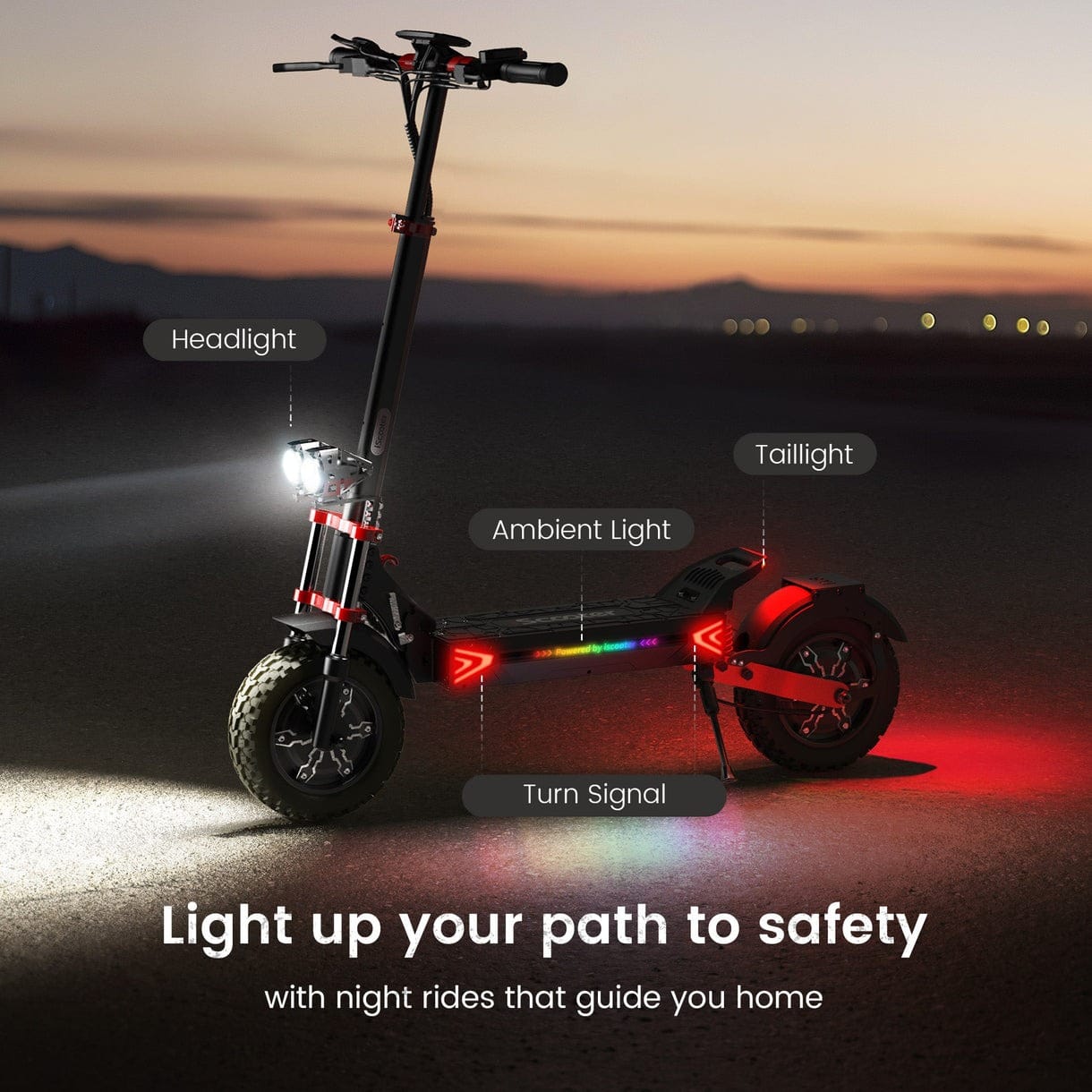 iScooter Skuter Elektryczny Terenowy iX8 Electric Scooter 2400W Dual Motor Folding Off-Road E-Scooter, CE Certified、
