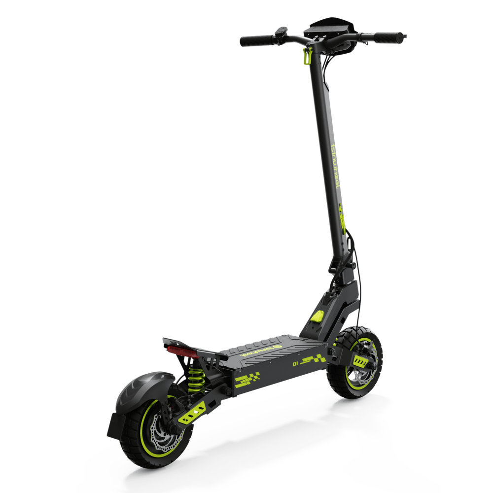 iSinwheel Skuter Elektryczny Terenowy D1 Electric Scooter, 1200W Motor, 48V 10Ah Battery, 10 Inch Tires, 45km/h Max Speed, 40km Range, Double Disc Brakes