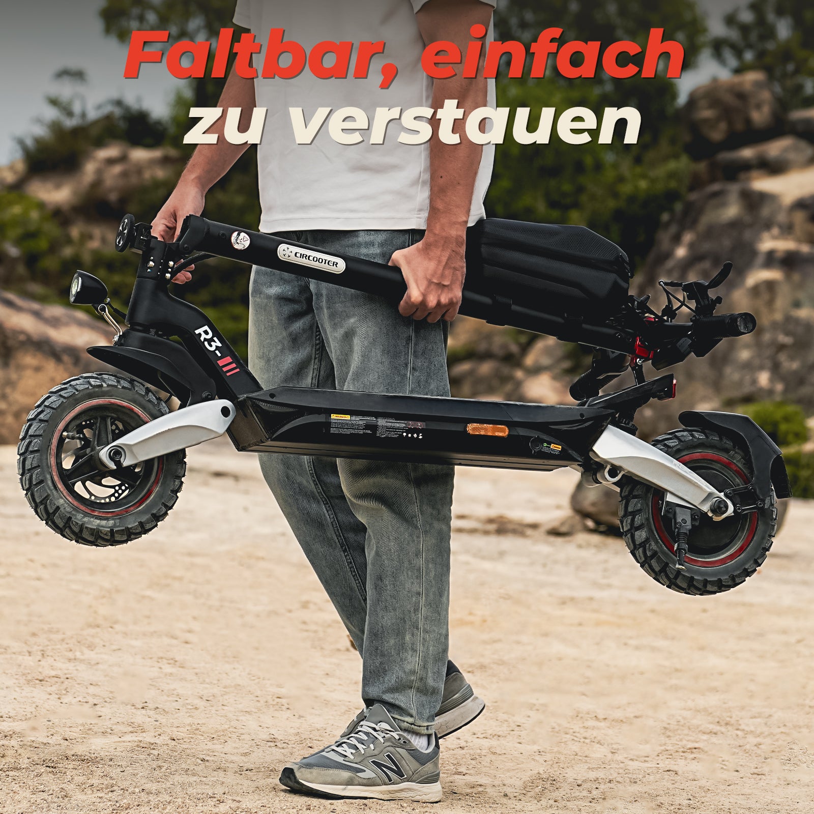 isinwheel R3 Off Road Electric Scooter 800W