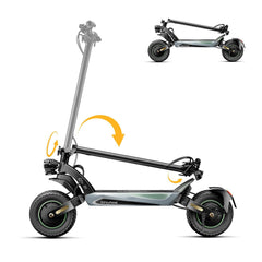 iSinwheel Skuter Elektryczny Terenowy GT4 Electric Scooter TorqueBeast 2400W Dual Motor Off-Road Folding E-Scooter, CE Certified