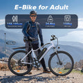 CyberCart Commuter E-Bike EB3 Electric Bicycle with CE Certificate, 26" Tires, 100 km Range