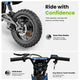 CyberCart E-Scooter for Kids Cybercart A14 Electric Dirt Bike for Kids (Ages 5-14)