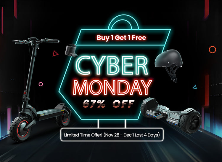 Cyber monday banner 67% off