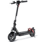 The iSinwheel Electric Scooter 800W Foldable Off-Road E-Scooter – GT1 features thick, rugged tires, front and rear suspension, wide foot deck, a headlight, handlebar controls, and a sturdy frame—ideal for outdoor adventures or city commutes.