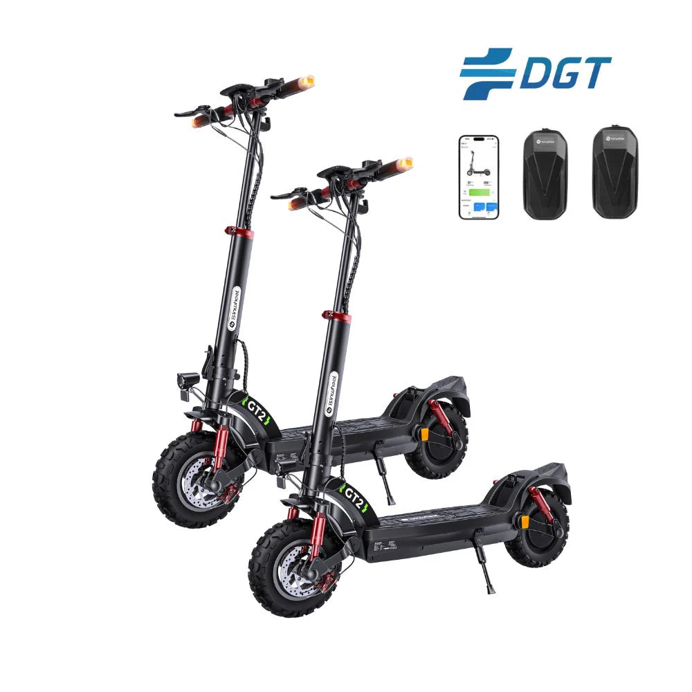 isinwheel GT2 1000W Legal DGT-Certified Electric Scooter 80KM Range