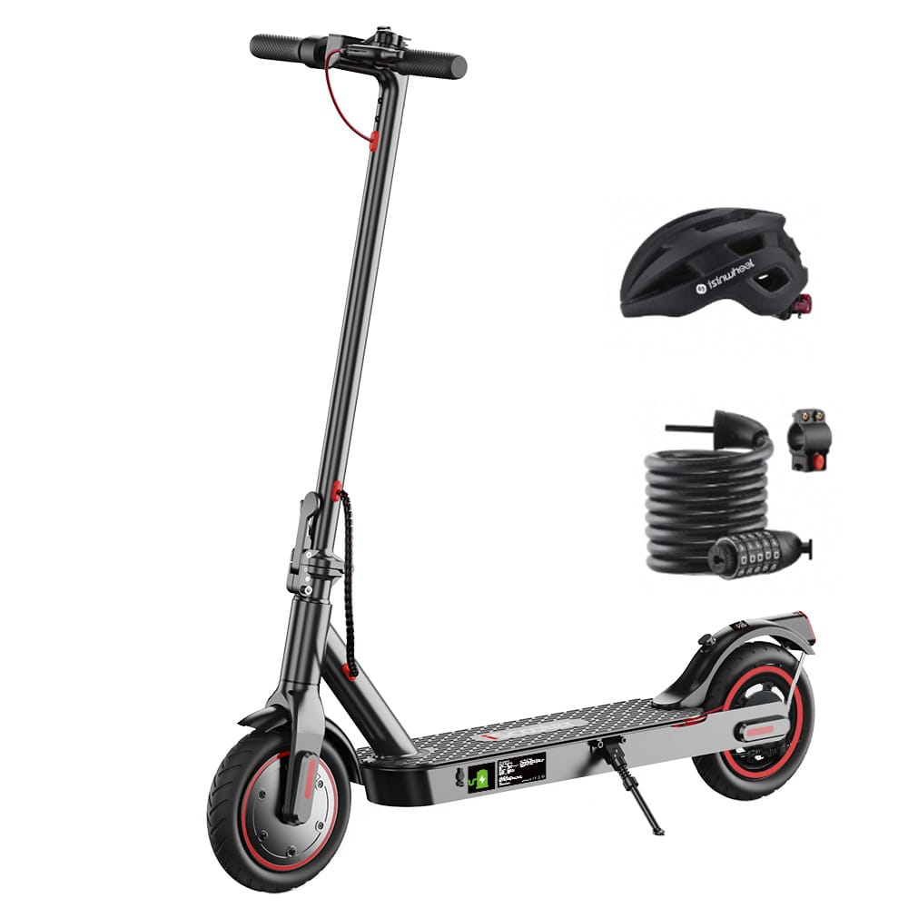 iScooter Commuter E-Scooter i8 Foldable Electric Scooter, 350W Motor, 30km/h Max Speed, 20km Range, LCD Display