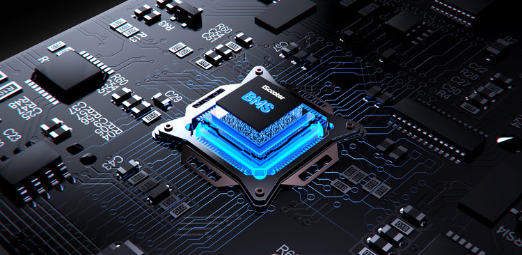 iScooter i9Max Electric Scooter (DGT Approved) - Advanced Battery Management System (BMS) Chip for Smart Battery Protection and Efficiency Optimization