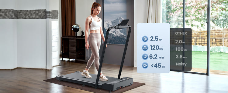 With a maximum speed of 10 km/h, the Jagjog Home Treadmill JT51 offers versatile 3-in-1 functionality.
