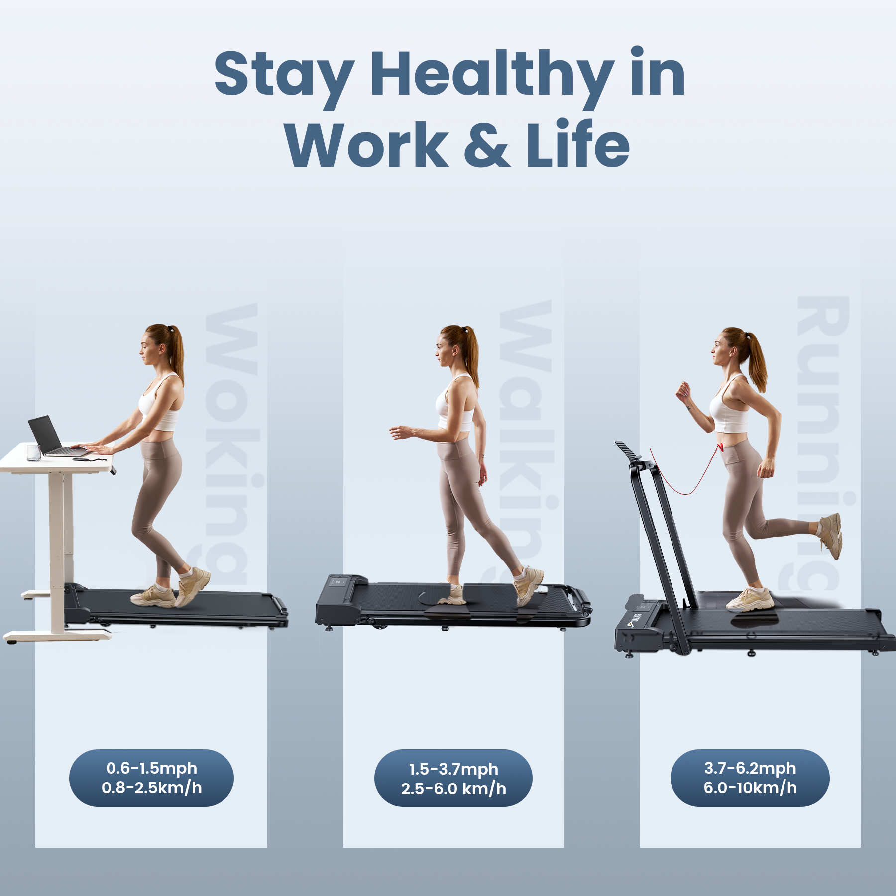 JT51 Walking Pad Treadmill