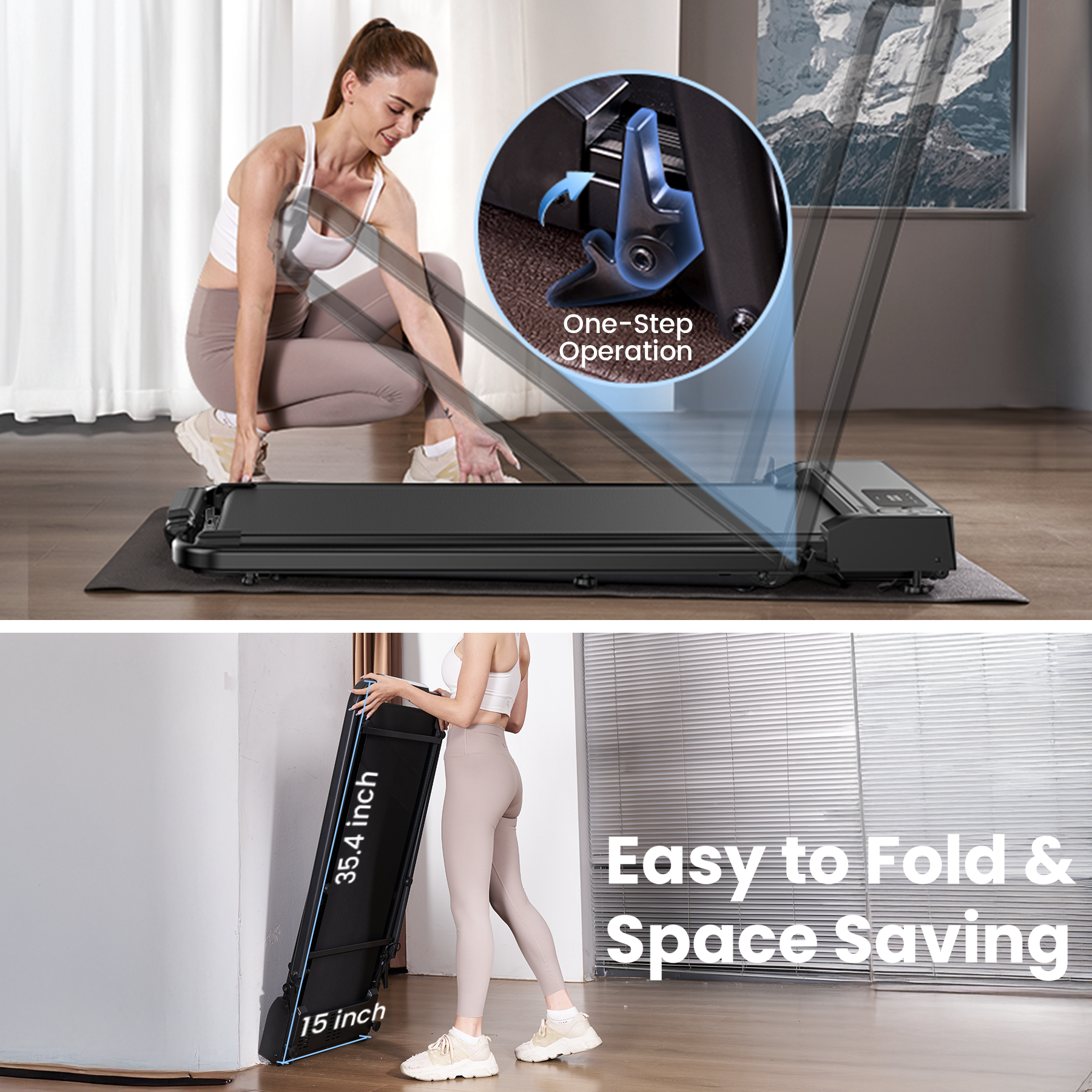 JT51 Walking Pad Treadmill