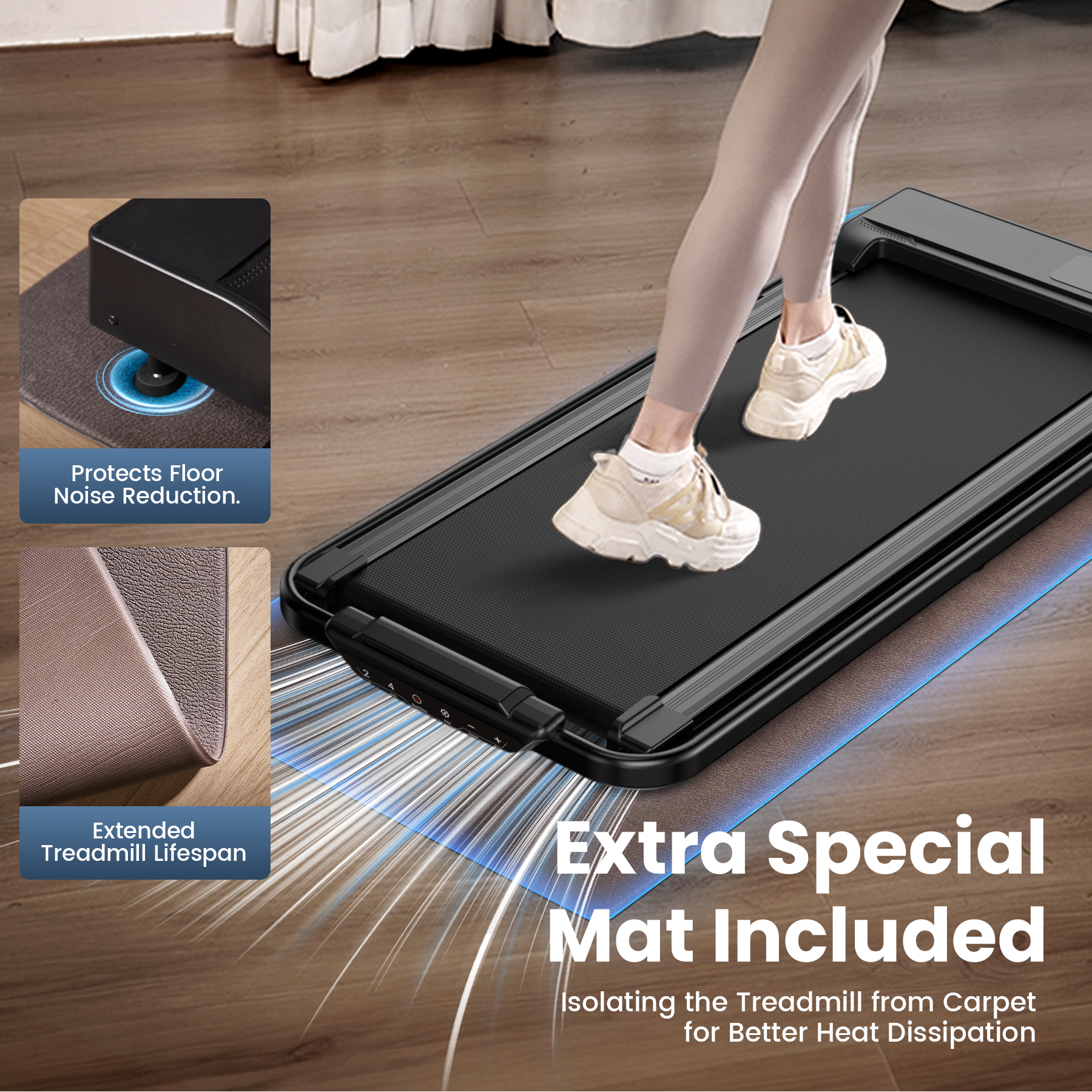 JT51 Walking Pad Treadmill