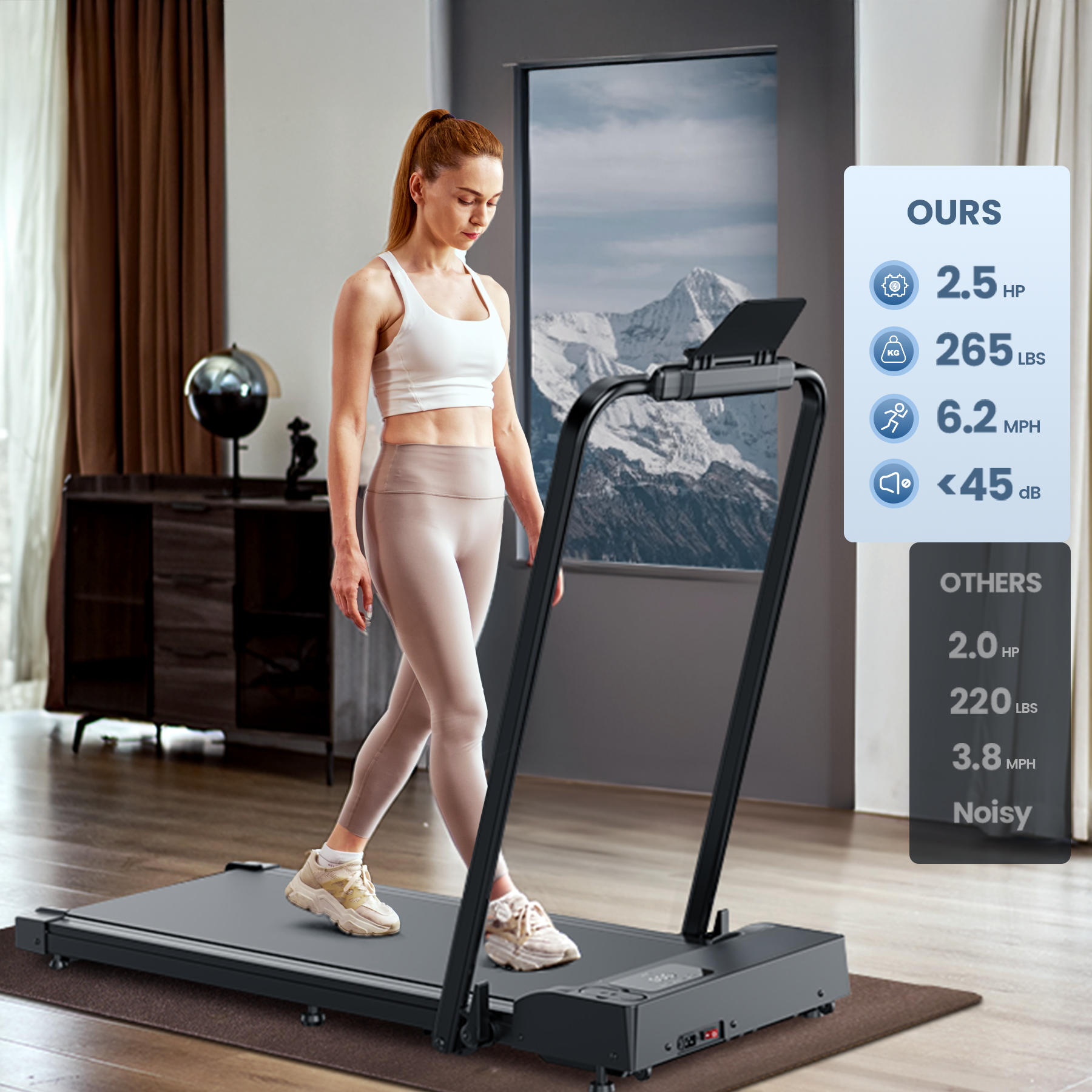 JT51 Walking Pad Treadmill