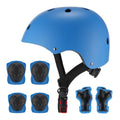 CyberCart Accessories - Kids Cycling Helmet Kids Cycling Helmet Set Skateboard Knee Pads Wrist Guards Pink