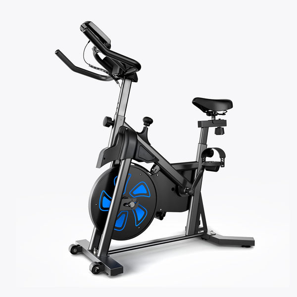 Rotoped QK116C s nastaviteľným magnetickým odporom, stacionárne bicykle na domáce použitie, s pohodlným sedadlom a digitálnym monitorom