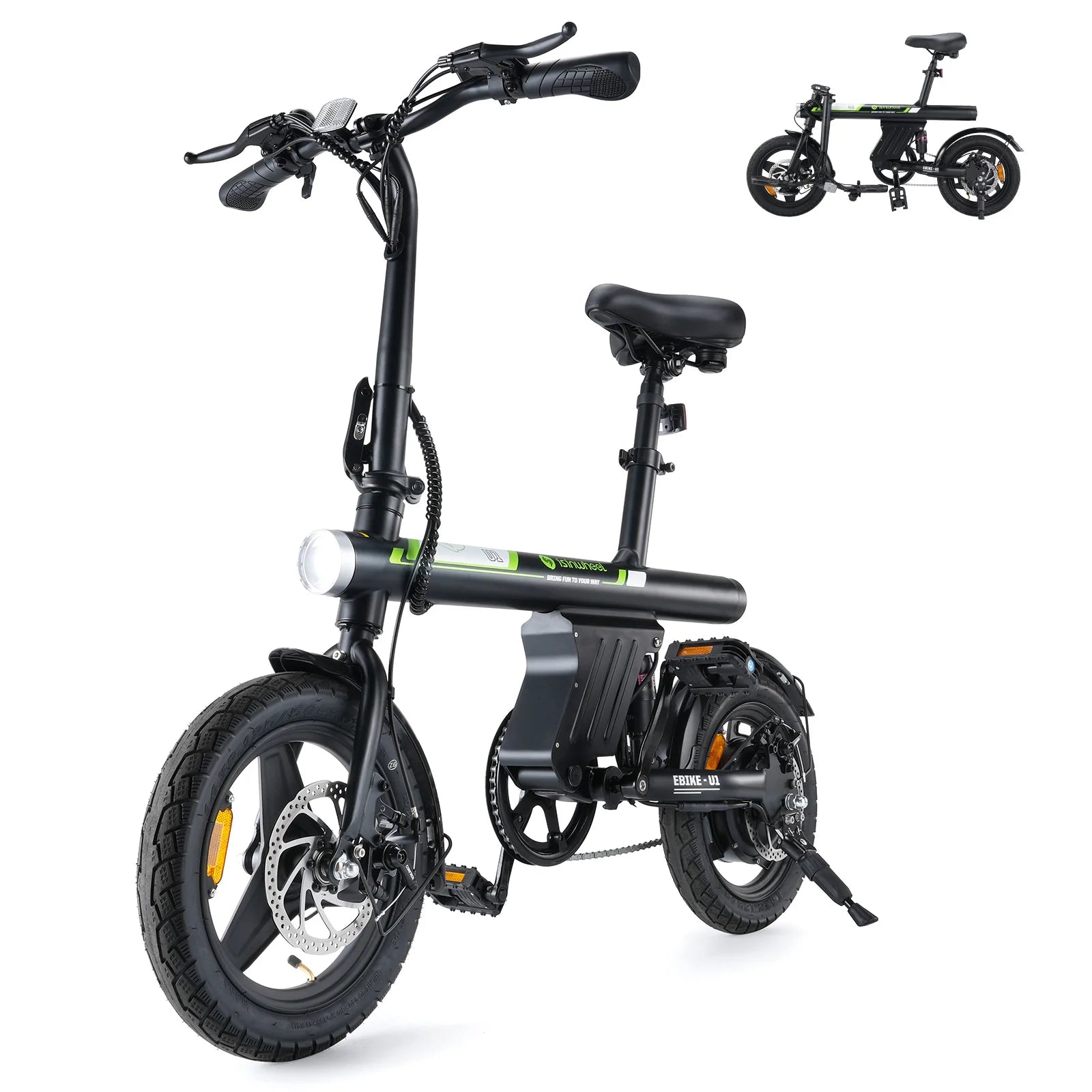 isinwheel U1 500W Electric Bicycle for Commuting