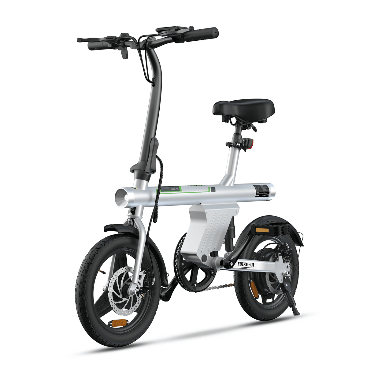 CyberCart Commuter E-Bike U1 Commuter Electric Bike 250W Foldable, CE Certified E-Bike