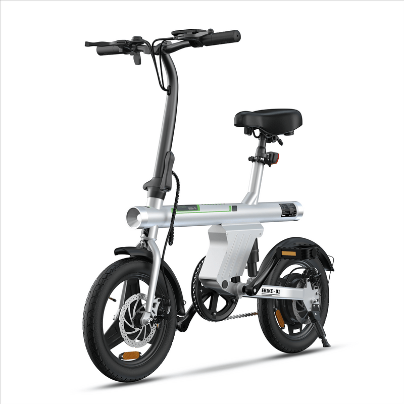 CyberCart Commuter E-Bike U1 Commuter Electric Bike 250W Foldable, CE Certified E-Bike