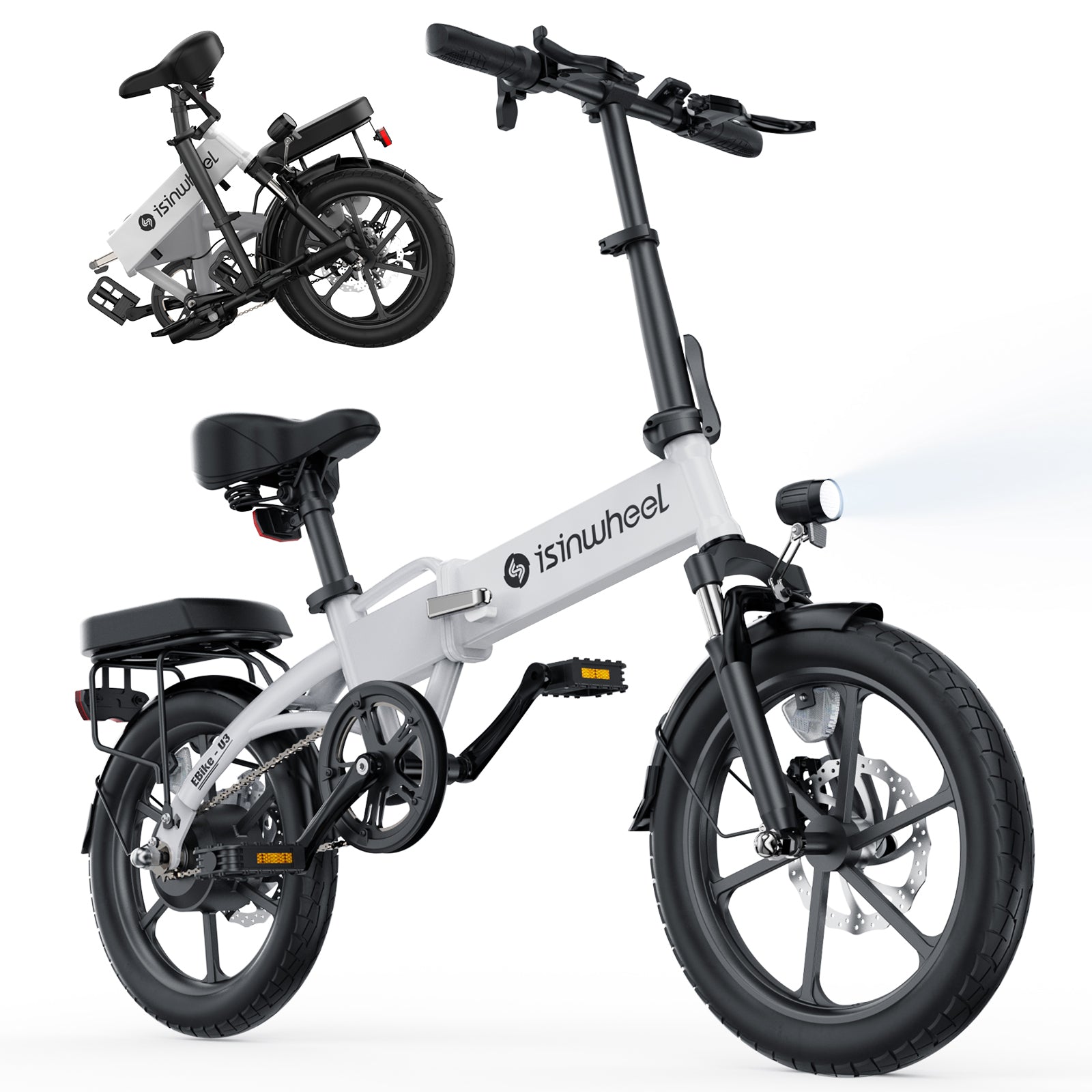 isinwheel U3 Foldable E-Bike