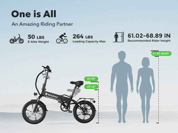 120 kg (264 lbs) high weight capacity on the durable isinwheel U3 frame.
23 kg (50 lbs) lightweight design makes the isinwheel U3 easy to carry.