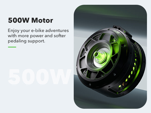 500W powerful motor for tackling urban road on the isinwheel U3