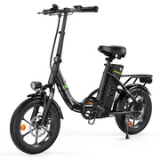 isinwheel U4 Foldable Step-Thru Electric Bike – 55 Miles Range  500W