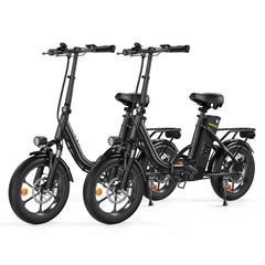 U4 Foldable Step-Thru Electric Bike – 55 Miles Range  500W