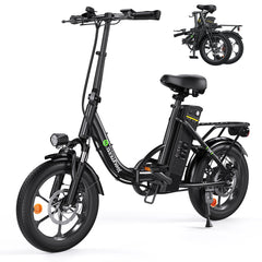 U4 Foldable Step-Thru Electric Bike – 55 Miles Range  500W