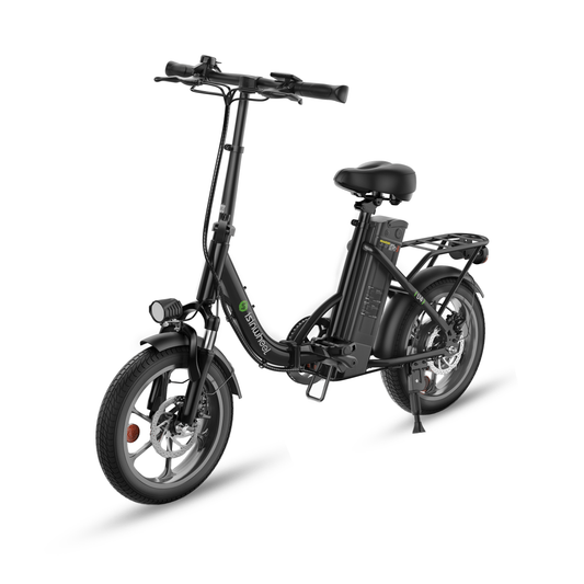 CyberCart Commuter E-Bike U4 Electric Commuter Bike, Peak 500 W, 88 km Range Foldable E-Bike