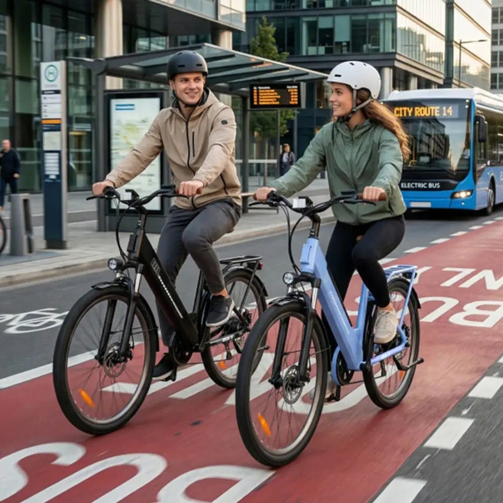 CyberCart Commuter E-Bike UcityS Trekking Electric Bike 36V 13Ah 88km Range