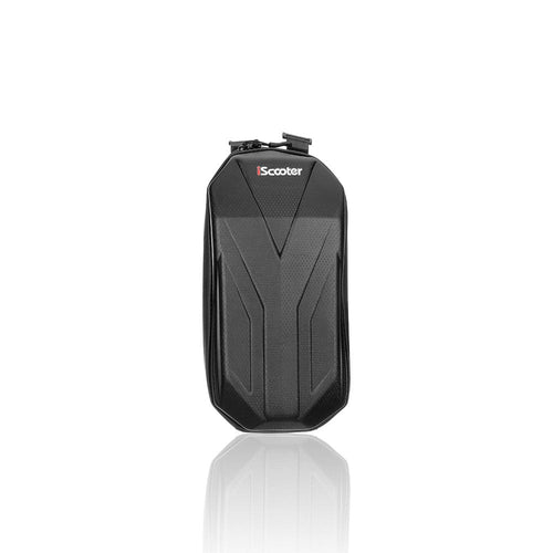 CyberCart Handlebar Storage Bag for E-Scooter iScooter Waterproof Black Leather Bag