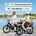 CyberCart Commuter E-Bike UcityS Trekking Electric Bike 36V 13Ah 88km Range