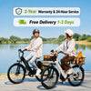 CyberCart Commuter E-Bike UcityS Trekking Electric Bike 36V 13Ah 88km Range
