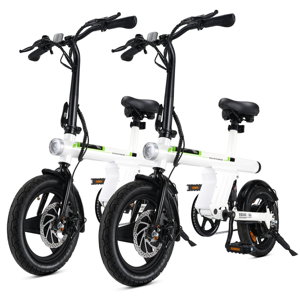 CE certification mark on foldable electric bicycle