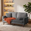 CyberCart Ares Minimalist 2-Seater Sofa Ares Minimalist Inertia 2-Seater Sofa, Ergonomic Tech Lounge: Leisure Relaxation for Home Office, Living Room, Apartment & Gaming Room, 172x84x86cm - S2