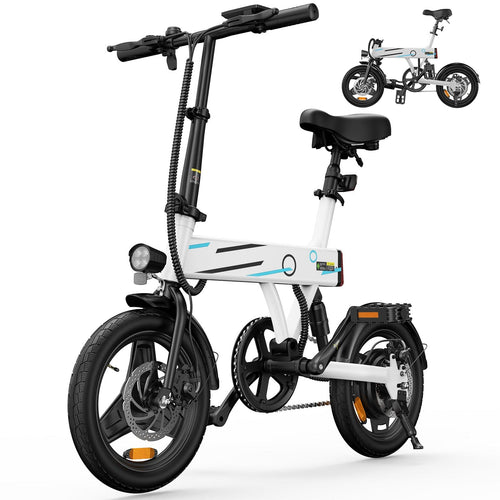 CyberCart Commuter E-Bike EB1 Electric Adjustable Bike 350W