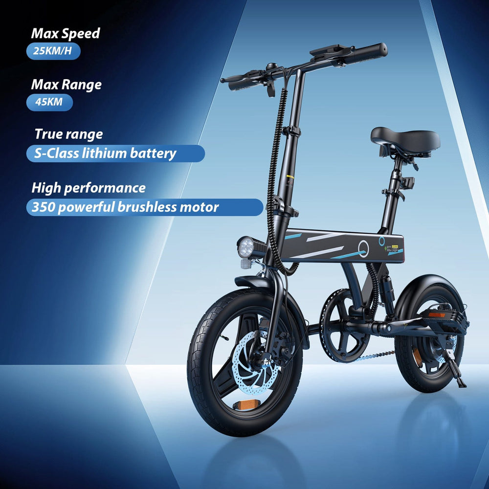 CyberCart Commuter E-Bike EB1 Electric Adjustable Bike 350W