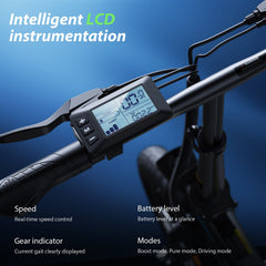 CyberCart Commuter E-Bike EB1 Electric Adjustable Bike 350W