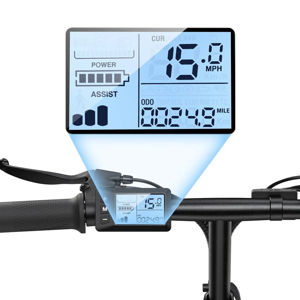 CyberCart Commuter E-Bike EB1S Folding Electric Bike 250W