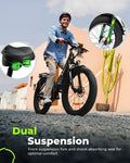 cybercart E-Bike Electric Bike M60 750W Fat-Tire All-Terrain Electric Bike
