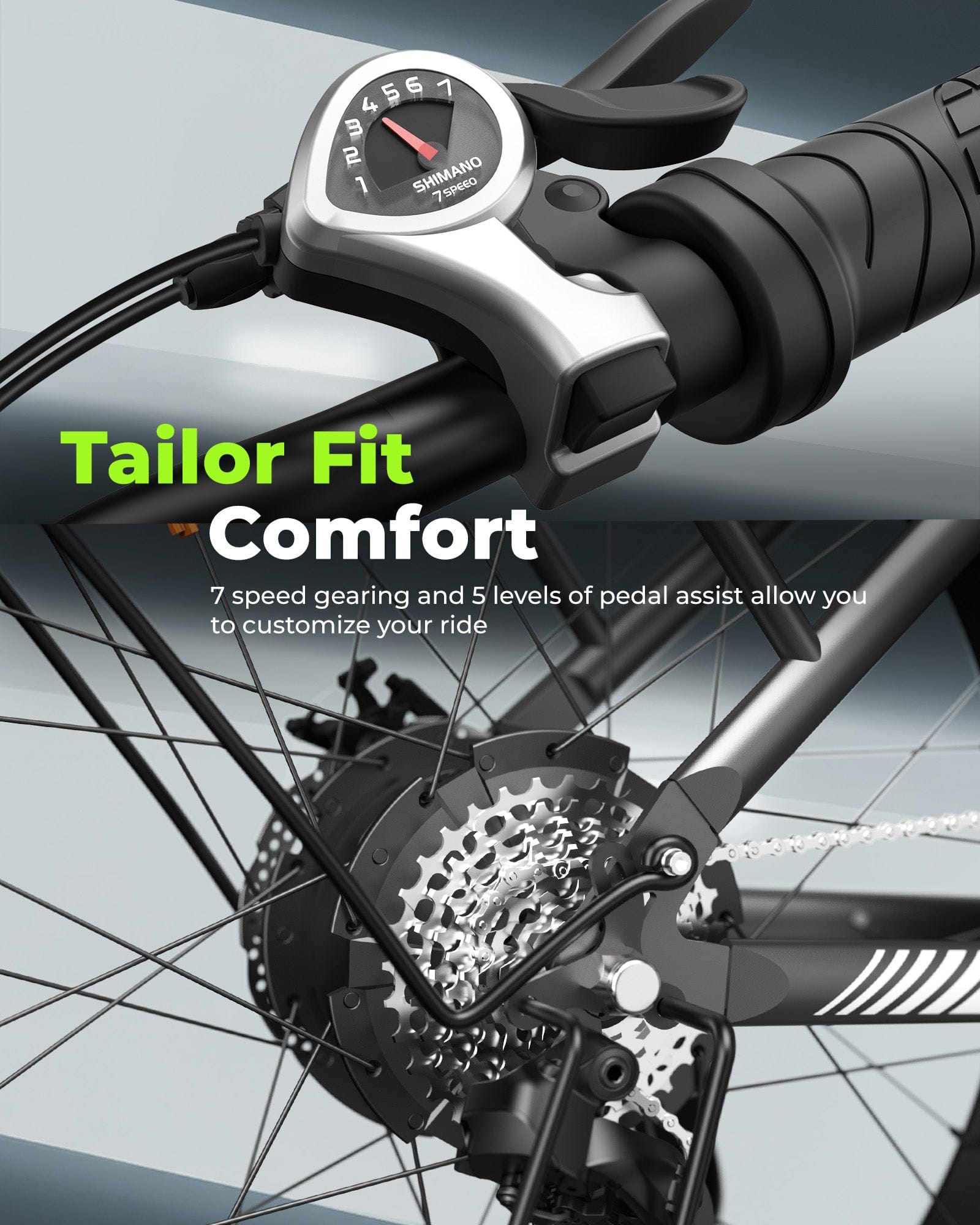 cybercart E-Bike Electric Bike M60 750W Fat-Tire All-Terrain Electric Bike
