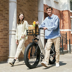 CyberCart E-Bike M60 Fat Tire Electric Bike, 250W All-Terrain E-Bike with 104 km Range