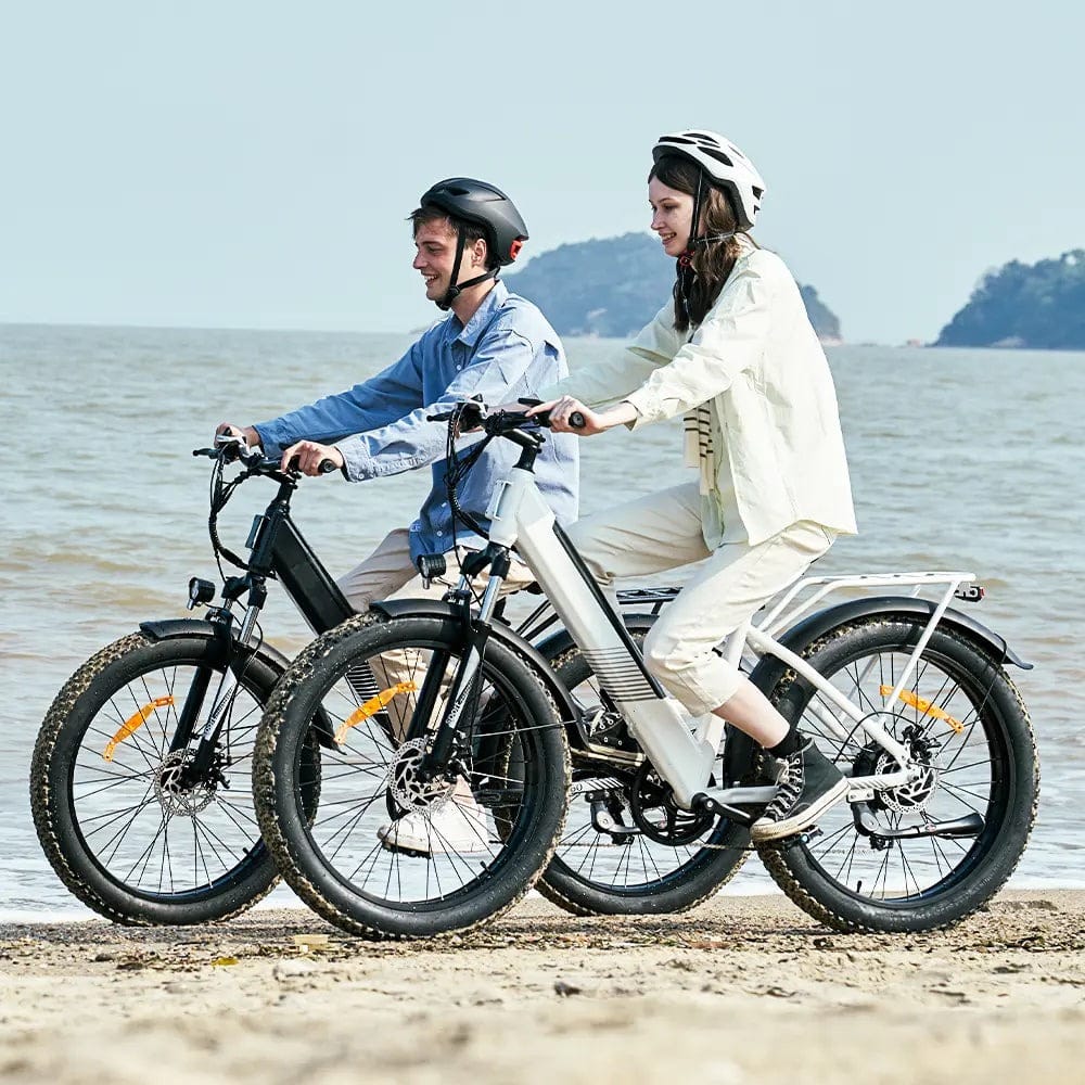 CyberCart E-Bike M60 Fat Tire Electric Bike, 250W All-Terrain E-Bike with 104 km Range