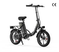 Elektrický dochádzací bicykel U4, výkon 500 W, dojazd 88 km, skladací elektrobicykel