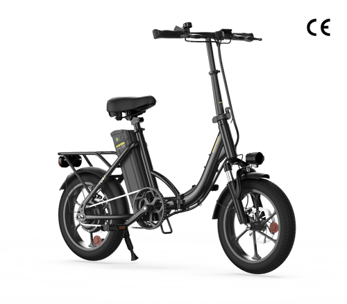 CyberCart Commuter E-Bike U4 Electric Commuter Bike, Peak 500 W, 88 km Range Foldable E-Bike