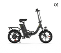 CyberCart Commuter E-Bike U4 Electric Commuter Bike, Peak 500 W, 88 km Range Foldable E-Bike